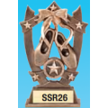 Resin Trophies - #Ballet Resin Star Award